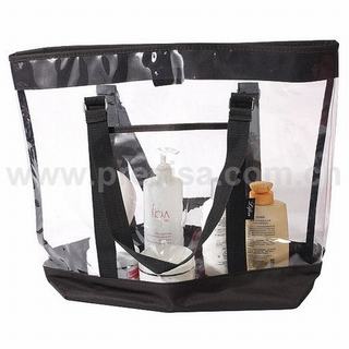 PVC clear portable cosmetic bag 1161B