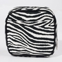 Square zebra makeup bag MB012