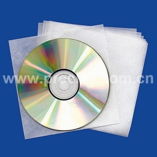 Safety CD Sleeve with non woven liner (CS10a)
