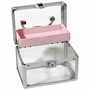 Aluminum Clear Acrylic Beauty Case BB069