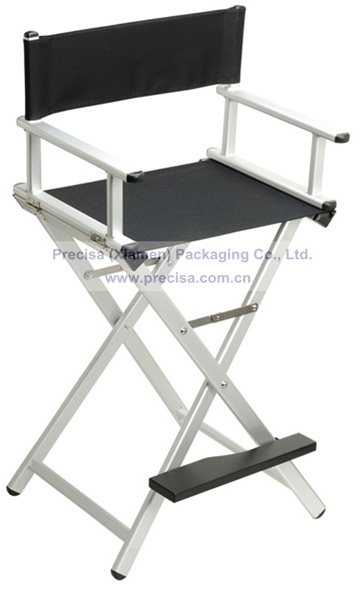 Pro Lightweight Aluminum Folding Director Makeup Chair DC700