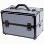 Gray ABS cosmetic case BB-045